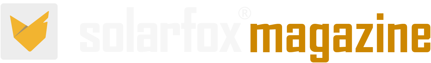 Solarfox Magazine logo representing solar energy insights and news platform.